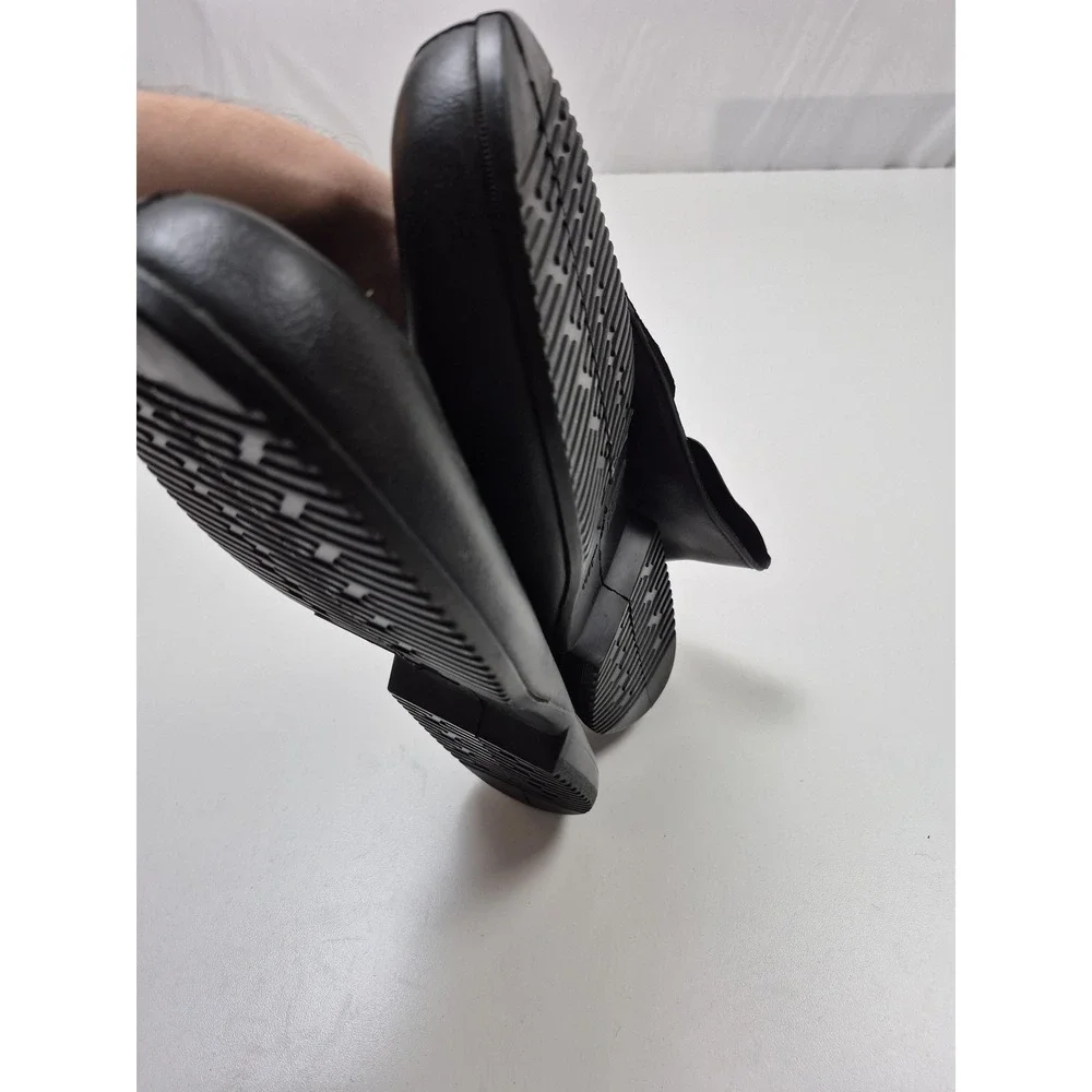 Fogs by London Fog Rain Boots Mens Size 8 Black Rubber Zip Ankle Waterproof